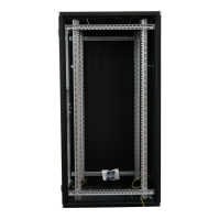 19"-Netzwerkschrank SZB IT - 33 HE - 800 x 800mm - Glastür - schwarz