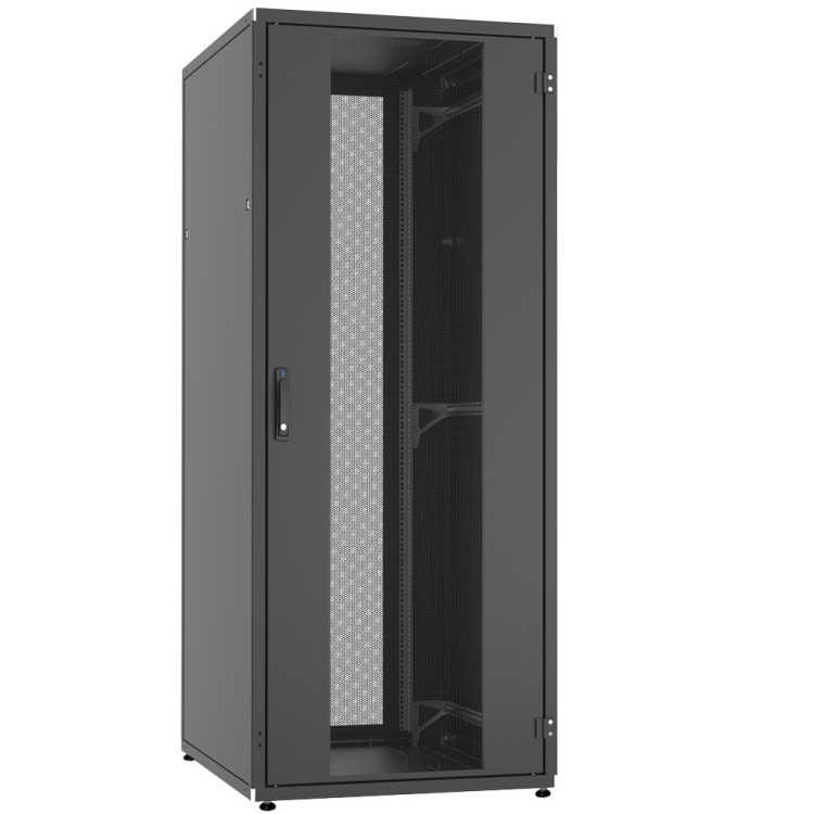 19"-Serverschrank SZB IT - 45 HE - 800 x 1000 mm - perforierte Türen - schwarz