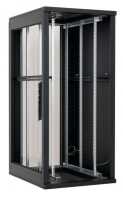 19"-Serverschrank/Netzwerkschrank RZA von TRITON - 42 HE - BxT 800x1000 mm - Sichttür - perf. Rücktür - schwarz - zerlegbar