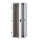19"-Serverschrank/Netzwerkschrank RZA von TRITON - 42 HE - BxT 800x800 mm - Front-Sichttür - Blechrückwand - zerlegbar - lichtgrau
