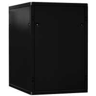 Schallgedämmter Serverschrank SILENCE RACK - 18 HE - 600 x 800 mm - schwarz