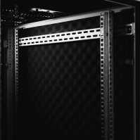 Schallged&auml;mmter Serverschrank SILENCE RACK - 18 HE - 600 x 800 mm - schwarz