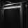 Schallgedämmter Serverschrank SILENCE RACK - 18 HE - 2 SILENT-Lüfter - 600 x 800 mm - Glastür - Rückwand - schwarz