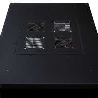 Schallged&auml;mmter Serverschrank SILENCE RACK - 24 HE - 600 x 800 mm - schwarz
