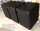 Schallgedämmter Serverschrank SILENCE RACK - 24 HE - 2 SILENT-Lüfter - 600 x 800 mm - Sichttür - Vollblechtür - schwarz