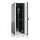 Schallgedämmter Serverschrank SILENCE RACK - 42 HE - 4 SILENT-Lüfter - 600 x 1.000 mm - Sichttür - Vollblechtür - lichtgrau