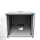 19"-Schrank RESISTER - erhöhter Staubschutz - 10 HE - Glastür - BxT 600x600mm - lichtgrau