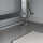 19"-Schrank RESISTER - erhöhter Staubschutz - 12 HE - Glastür - BxT 600x600mm - lichtgrau