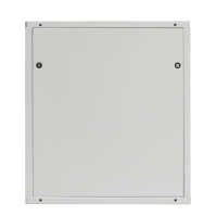 Kleiner 19"-Netzwerkschrank SZB IT - 18 HE - 600 x 600mm - Glastür - lichtgrau