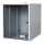 19"-Schrank RESISTER - erhöhter Staubschutz - 15 HE - Glastür - BxT 600x800mm - lichtgrau