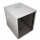 19"-Schrank RESISTER - erhöhter Staubschutz - 15 HE - Glastür - BxT 600x800mm - lichtgrau