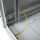 Kleiner 19"-Netzwerkschrank SZB IT - 18 HE - 600 x 800mm - Glastür - Rückwand - lichtgrau