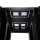 Highend Serverschrank ZSERVER - 45 HE - 600x1000 mm - 1500 kg Traglast - perforierte Türen - schwarz