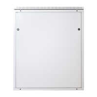 Schmaler Sicherheits-Serverschrank SR1200 L - schallgedämmt - Tiefe 1000 mm - inkl. 2 Lüfter - für SoHo, Praxis, Kanzlei - reinweiss