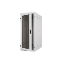 19"-Serverschrank RIE von TRITON - Schutzgrad IP54 - 32 HE - BxT 600 x 1000 mm - Sichttür - RückWand - lichtgrau