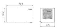 Dach-Aufbau Kühlgerät ETE09 von Cosmotec/Stulz - 230 V - Kühlleistung 900 W