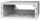 19"-Wandverteiler TAUNUS von IT-BUDGET - 4 HE - 450 mm Tiefe - Sichttür - Schloss - lichtgrau