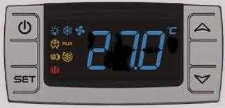 Cosmotec/Stulz ACAKPD - Controller Display für Klimagerät CVO Serie - Einstellung von Temperaturwerten