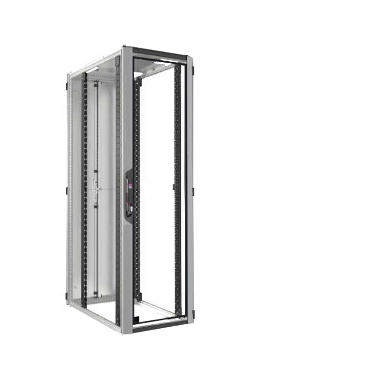 19"-Serverschrank VX IT dynamic von RITTAL - 42 HE - 600x1000 mm - Sichttür/Vollblechtür - o.Seitenwände - lichtgrau