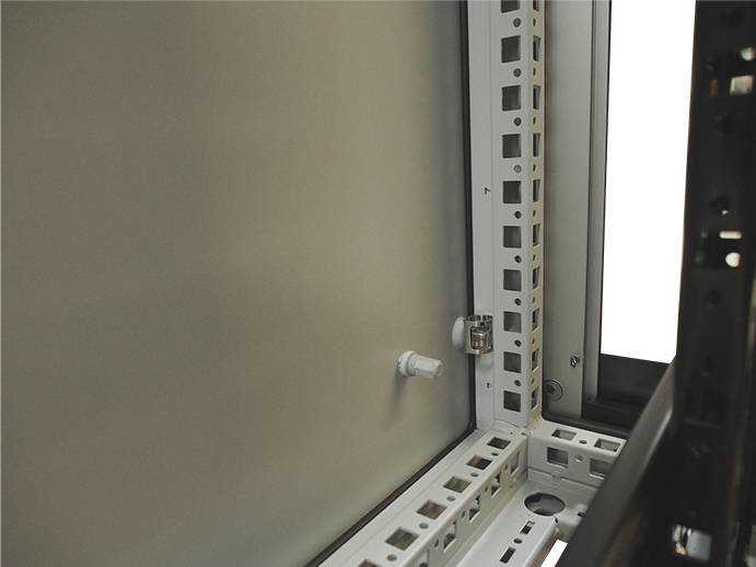 19-Serverschrank VX IT von RITTAL - 42 HE - 800x1000 mm - Sichttür - Doppel-Vollblechtür - Seitenteile - Sockel - lichtgrau