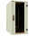 Schallgedämmter Serverschrank SILENCE RACK - 42 HE - 4 SILENT-Lüfter - 600 x 1.200 mm - Sichttür - Vollblechtür - lichtgrau