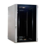 Schallgedämmter 19"-Serverschrank VX IT Rack RITTAL - bis 85% silenced - 24 HE - BxT 800x800 mm - Sicht-/Vollblechtür - lichtgrau