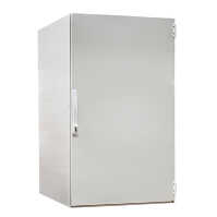 Schallgedämmter 19"-Serverschrank VX IT Rack RITTAL - bis 85% silenced - 24 HE - BxT 800x800 mm - Sicht-/Vollblechtür - lichtgrau