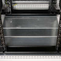 Schallgedämmter 19"-Serverschrank VX IT Rack RITTAL - bis 85% silenced - 24 HE - BxT 800x800 mm - Sicht-/Vollblechtür - lichtgrau