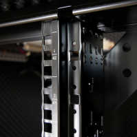 Schallgedämmter 19"-Serverschrank VX IT Rack RITTAL - bis 85% silenced - 42 HE - BxT 800x800 mm - Sicht-/Vollblechtür - lichtgrau