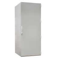 Schallgedämmter 19"-Serverschrank VX IT Rack RITTAL - bis 85% silenced - 42 HE - BxT 800x1.000 mm - Sicht-/Vollblechtür - lichtgrau