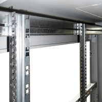 19"-Serverschrank RMA von TRITON - 42 HE - BxT 600x1200 mm - perforierte Türen - 3-Pkt.-Schließung - lichtgrau