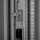 19"-Netzwerkschrank SZB IT - 42 HE - 600 x 600 mm - perforierte Türen vorne und hinten - lichtgrau