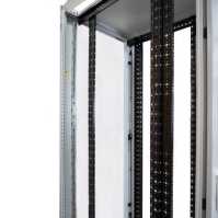 19"-Serverschrank RITTAL TX CableNet - 42 HE - 800 x 1000 mm - belüftete Türen - ohne Seitenwände - lichtgrau