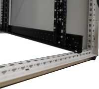 SPAR-PACK 19"-Serverschrank VX IT von RITTAL - 42 HE - 800x1000 mm - perforierte Türen - lichtgrau - MIT Seitenwänden