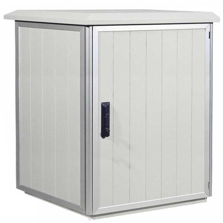 19-Outdoor Serverschrank IP 54 - 10 HE - BHT 609x700x1009 mm