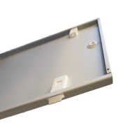 19"-Netzwerkschrank SWA - 4 HE - BxT 570 x 350 mm - Sichttür - Seiten abnehmbar - Wand- + Standmontage - Zubehör-Set - lichtgrau