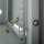 19"-Netzwerkschrank SWA - 4 HE - BxT 570 x 350 mm - Sichttür - Seiten abnehmbar - Wand- + Standmontage - Zubehör-Set - lichtgrau