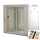 19"-Netzwerkschrank SWA von IT-BUDGET - 12 HE - BxT 570 x 600 mm - Sichttür - Seiten abnehmbar - Wand- + Standmontage - lichtgrau