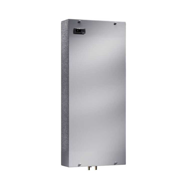 Luft/Wasser-Wärmetauscher Wandanbau von RITTAL - 3000 W - Schutzgrad IP55 - e-Controller - wasserführende Teile Kupfer/Messing - 230 V