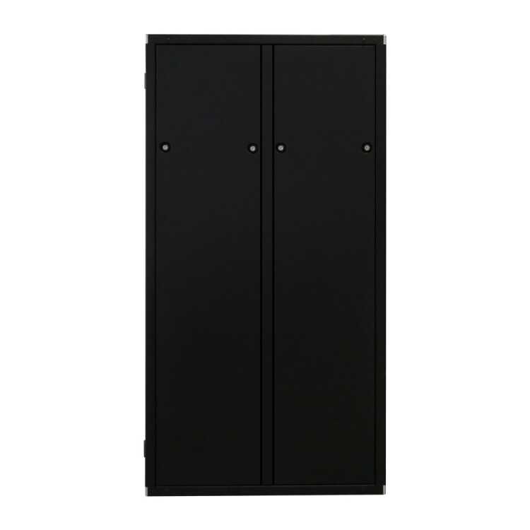 Seitenwand für SZB IT Rack von ZPAS mit 42 HE und 1200 mm Aussentiefe - 1 Stück - schwarz