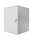 Schallgedämmter 19"-Schrank SILENCE RACK Office - 18 HE - 600x800 mm - Vollblechfronttür - lichtgrau