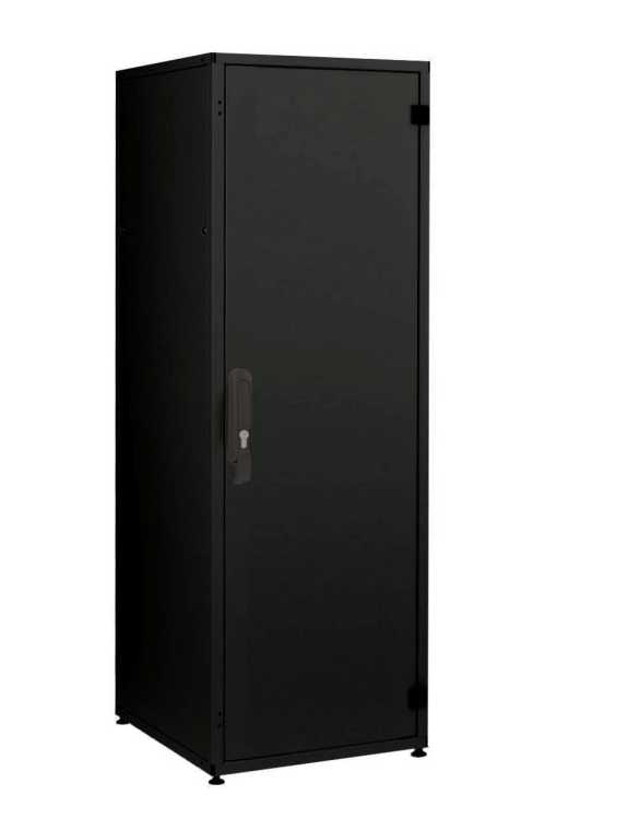 19"-Serverschrank SZB IT - 24 HE - 800 x 1000mm - Vollblechtüren - schwarz