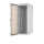 19"-Netzwerkschrank RIE von TRITON mit Cosmotec/STULZ Kühlgerät - Kühlleistung 300 - 5600 W - Schutzgrad IP54 - 27 HE - BxT 600 x 600 mm - Sichttür - Rückwand - lichtgrau