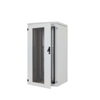 19"-Serverschrank RIE von TRITON mit Cosmotec/STULZ Kühlgerät - Kühlleistung 300 - 5600 W - Schutzgrad IP54 - 32 HE - BxT 800 x 1000 mm - Sichttür - Rückwand - lichtgrau