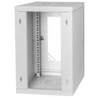 10"-Netzwerkschrank von IT-BUDGET - 9 HE - 300 mm...