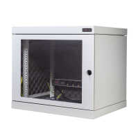 Schallgedämmter 19"-Netzwerkschrank SILENCE...