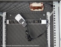 Schallgedämmter 19"-Wand-Netzwerkschrank SILENCE RACK - 9 HE - 600 mm Tiefe - Vollblechtür - 1 SILENT-Lüfter - lichtgrau