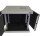 Schallgedämmter 19"-Wand-Netzwerkschrank SILENCE RACK - 9 HE - 600 mm Tiefe - Vollblechtür - 1 SILENT-Lüfter - lichtgrau