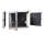 Schallgedämmter 19"-Wand-Netzwerkschrank SILENCE RACK - 12 HE - 450 mm Tiefe - Sichttür - 1 SILENT-Lüfter - lichtgrau