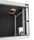 Schallgedämmter 19"-Wand-Netzwerkschrank SILENCE RACK - 12 HE - 450 mm Tiefe - Sichttür - 1 SILENT-Lüfter - lichtgrau
